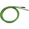 SONDA PT1000 5x20 CABLE 1,5m SILICONA 2H IP68